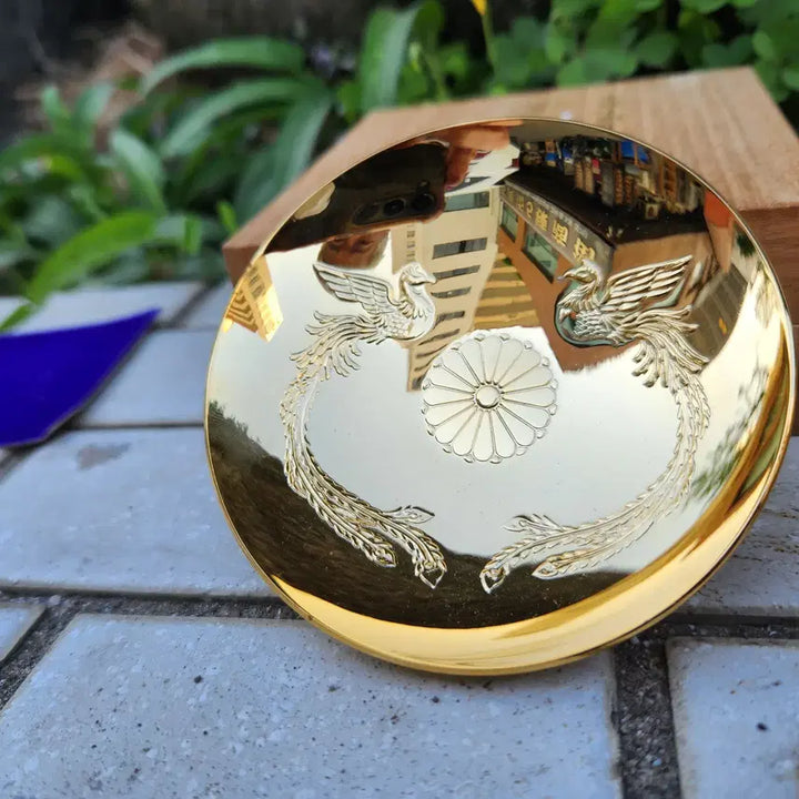 [BUNJANG] Japanese 24k Gold Plated Sake Cups Bundle Set / 일본 24k 금도금 사카즈키.금배.금도금잔 2개일괄판매