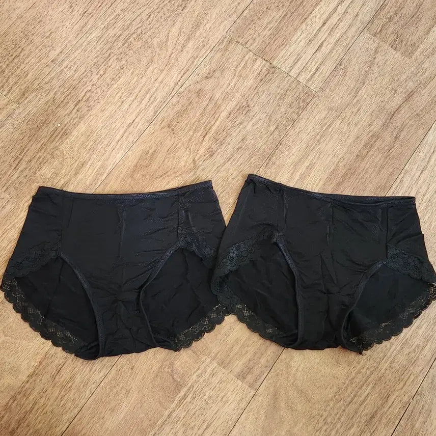[SOLD OUT] (새상품) 린다 레이스 팬티 XL 블랙 2장