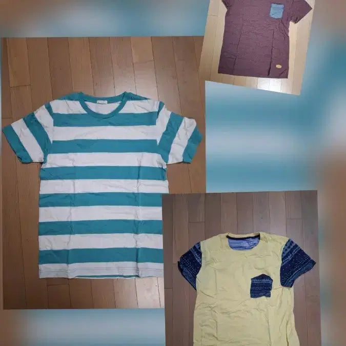 [BUNJANG] Summer Short Sleeve T-shirts Bundle Set / 반팔티셔츠