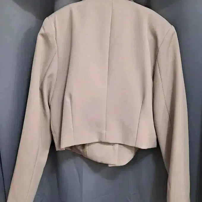 [BUNJANG] ENVY LOOK Brown Crop Jacket / ENVY LOOK 브라운 크롭 자켓