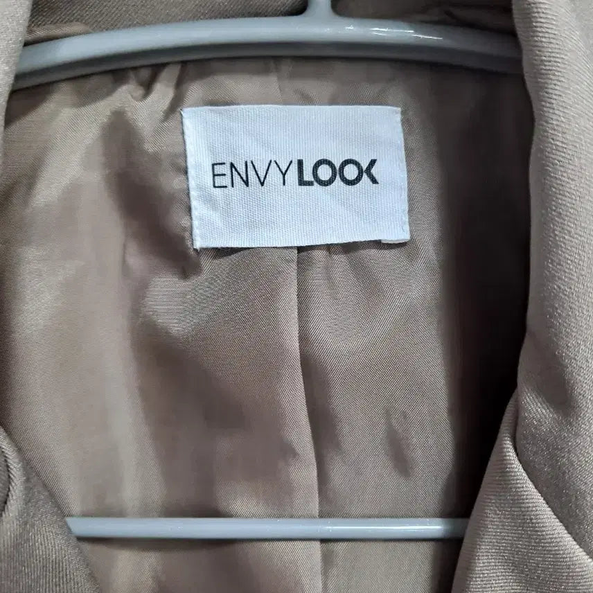 [BUNJANG] ENVY LOOK Brown Crop Jacket / ENVY LOOK 브라운 크롭 자켓
