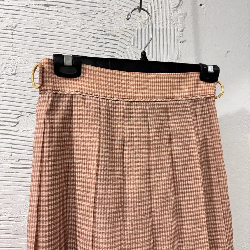 [BUNJANG] Missa Chiffon Pleated Wrap Skirt / 미샤 쉬폰 주름 랩스커트