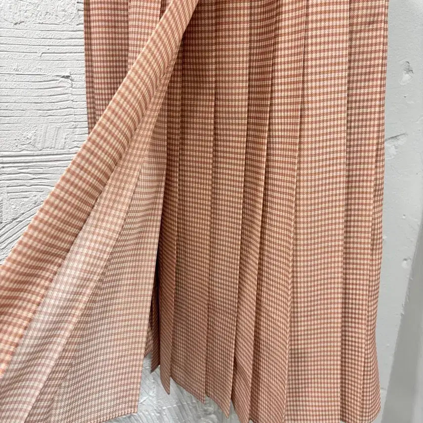 [BUNJANG] Missa Chiffon Pleated Wrap Skirt / 미샤 쉬폰 주름 랩스커트