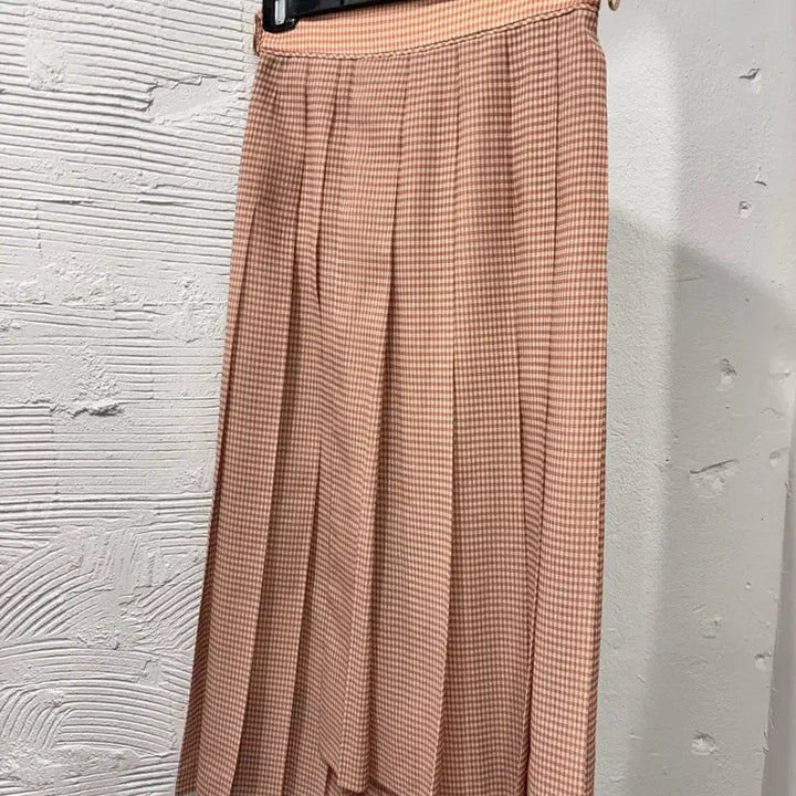 [BUNJANG] Missa Chiffon Pleated Wrap Skirt / 미샤 쉬폰 주름 랩스커트