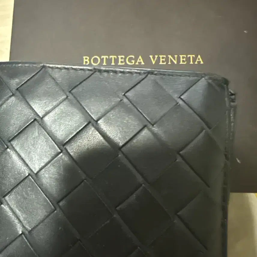 [BUNJANG] Bottega Veneta Black Wallet / 보테가 베네타 블랙 반지갑