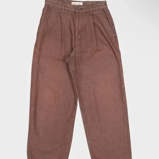 [BUNJANG] 86Road One Tuck Wide Denim Brown 32 / 미사용) 86로드 원턱 와이드 데님 브라운 32