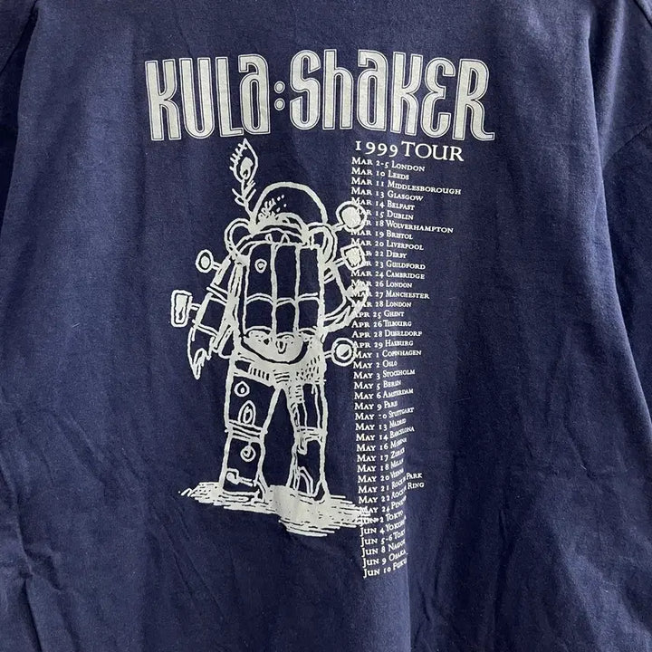 [BUNJANG] Kula Shaker Band T-shirt / 빈티지 1999 쿨라 셰이커 밴드 티셔츠