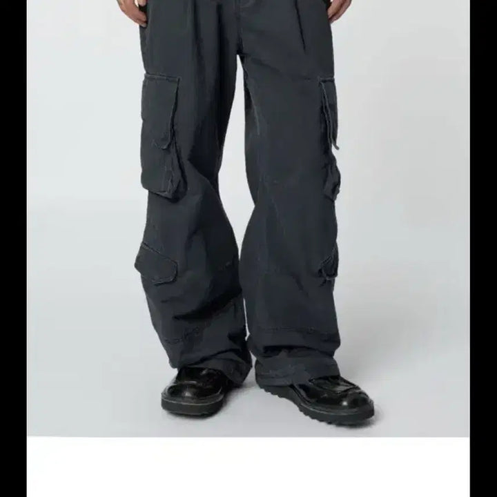 [BUNJANG] etce Divein Washed Cargo Pants / etce divein 워시드 카고 팬츠 0