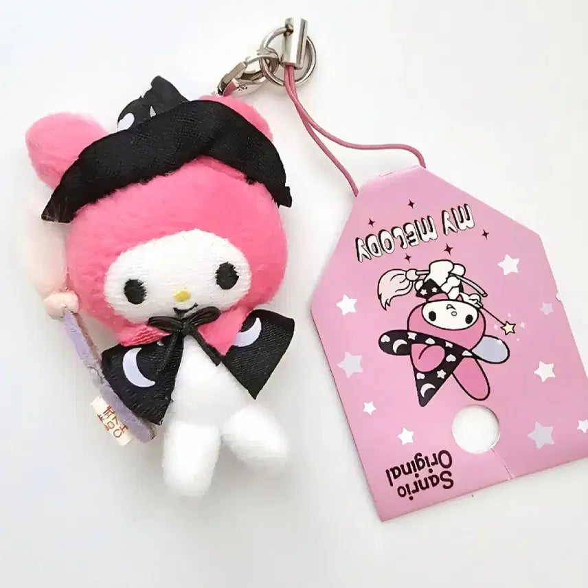 [SOLD OUT] 마법사 마이멜로디 키링, 할로윈 마이멜로디 키링, 초소형 마이멜로디스트랩
