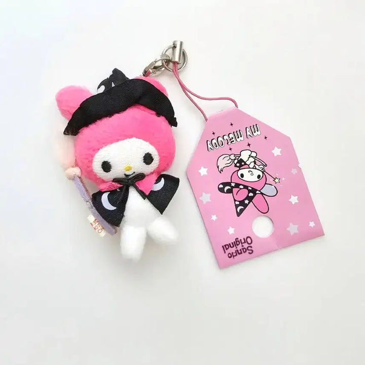 [SOLD OUT] 마법사 마이멜로디 키링, 할로윈 마이멜로디 키링, 초소형 마이멜로디스트랩