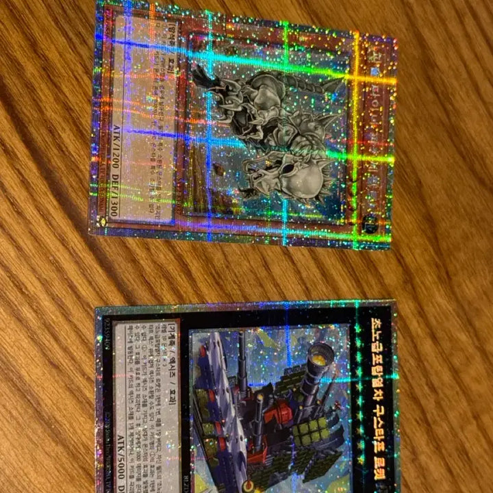 [BUNJANG] Yu-Gi-Oh! Fossil Dyna Pachycephalo &amp; Superdreadnought Rail Cannon Gustav Max Card / 유희왕 파슬 다이너 파키세팔로, 초노급포탑열차 구스타프 로켓 팝니다
