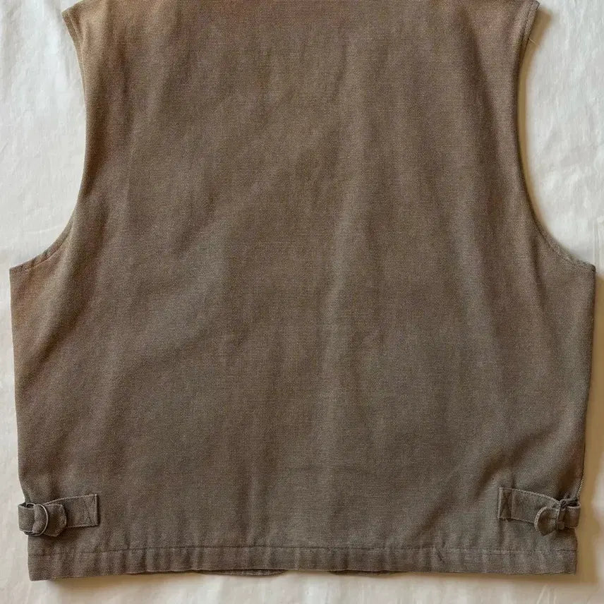 [BUNJANG] J.PRESS 90s Canvas Flannel Work Vest / [105-108] 90s J.PRESS 캔버스 플란넬 워크 베스트