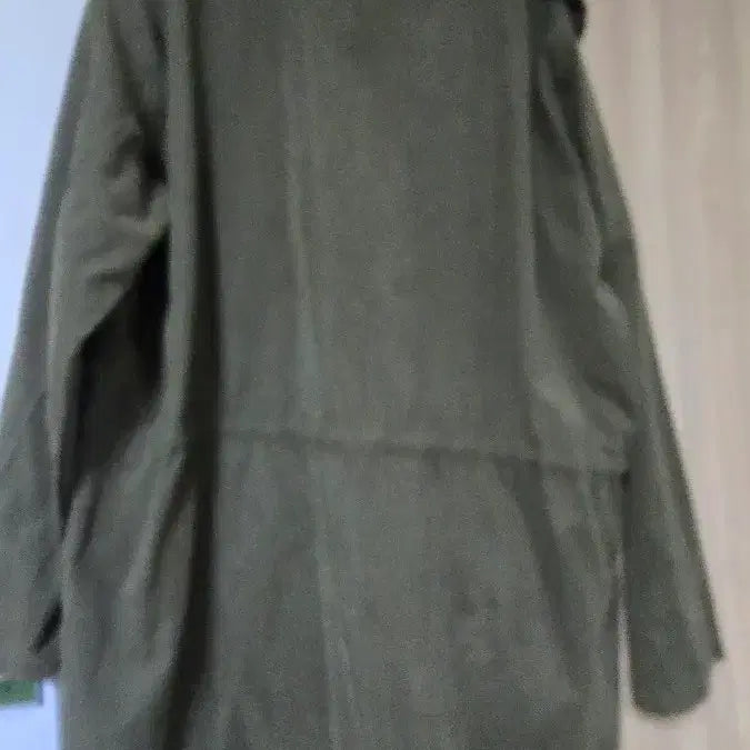 [BUNJANG] Khaki Oversized Single-Layer Field Jacket / 카키색 홑겹 야상 빅사이즈