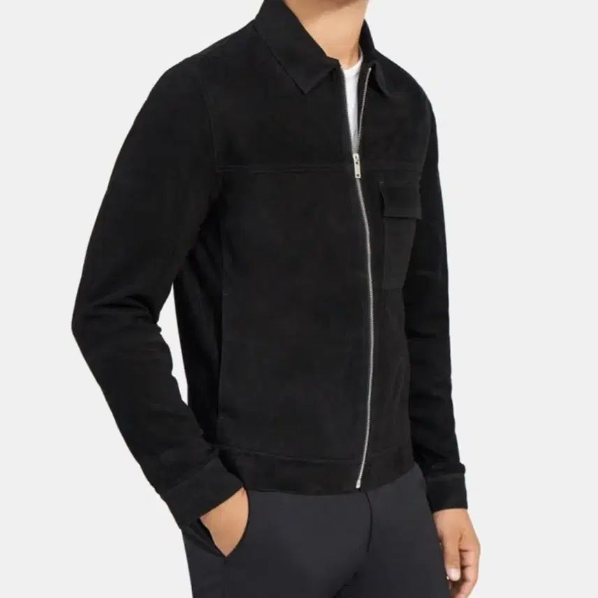 [BUNJANG] Theory Jamie Goat Suede Jacket / (상태S)띠어리 염소가죽 스웨이드자켓(100~105)