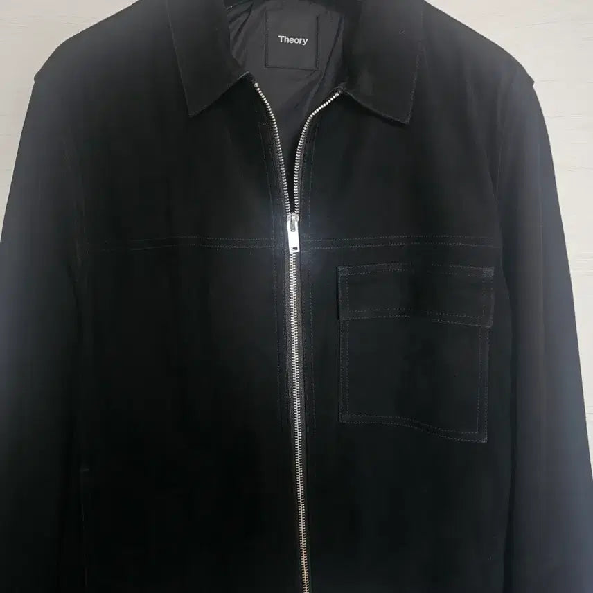 [BUNJANG] Theory Jamie Goat Suede Jacket / (상태S)띠어리 염소가죽 스웨이드자켓(100~105)