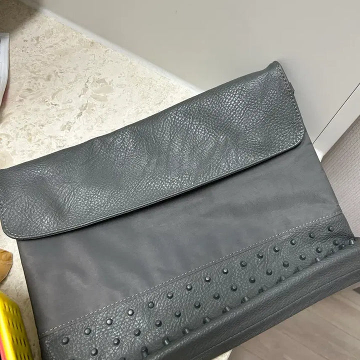 [BUNJANG] Quani Bag Clutch Gray / 콰니백 클러치 그레이