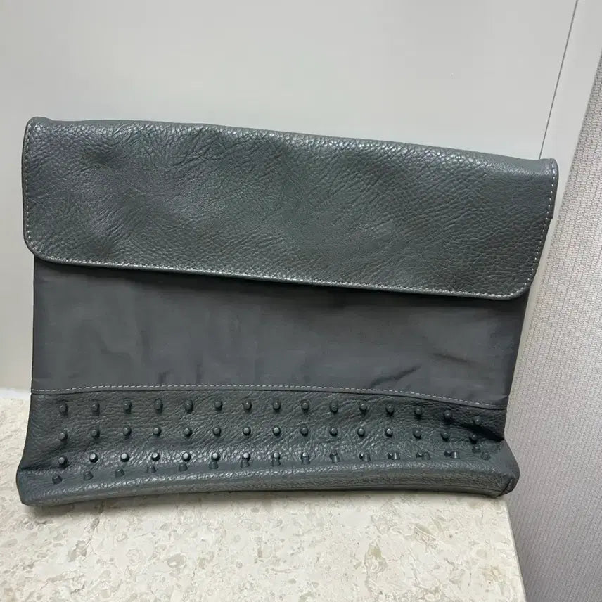 [BUNJANG] Quani Bag Clutch Gray / 콰니백 클러치 그레이