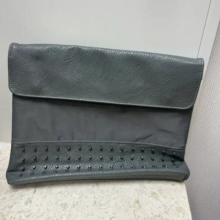 [BUNJANG] Quani Bag Clutch Gray / 콰니백 클러치 그레이