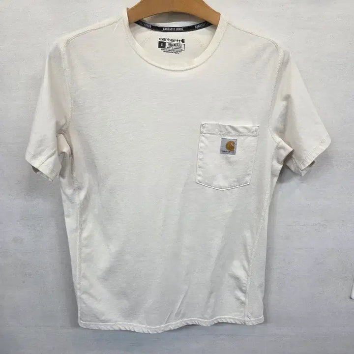 [BUNJANG] Carhartt Force Pocket T-shirt Cream (S) Relaxed Fit / 칼하트 포스 포켓 반팔 크림 s 릴렉스드핏