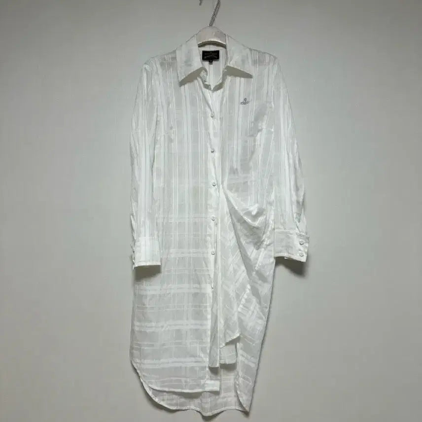 [BUNJANG] Vivienne Westwood Asymmetric Shirt Dress / 비비안웨스트우드 언발란스 셔츠 원피스