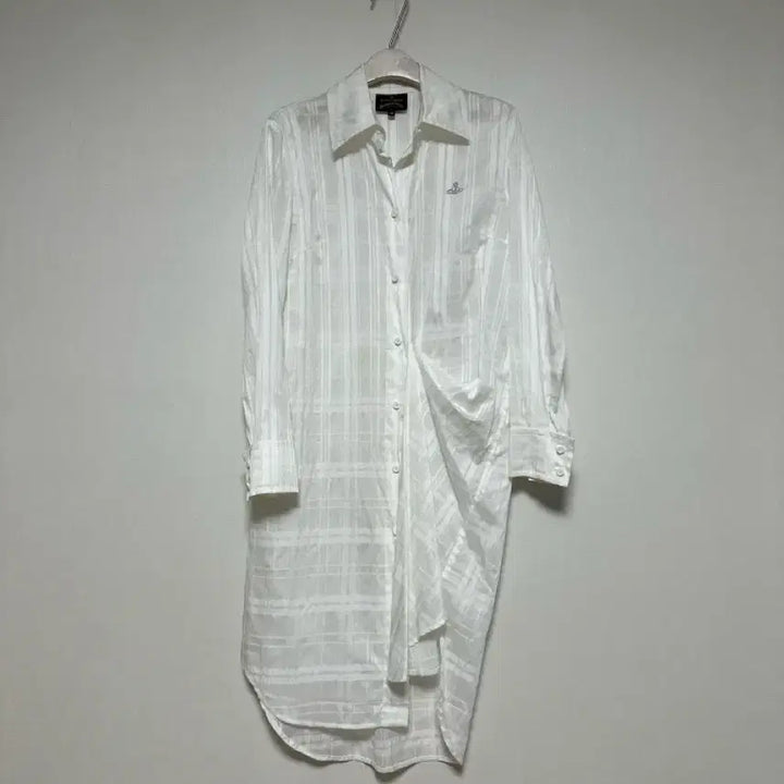 [BUNJANG] Vivienne Westwood Asymmetric Shirt Dress / 비비안웨스트우드 언발란스 셔츠 원피스