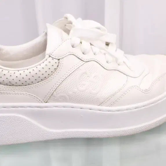 [BUNJANG] Gucci GG Embossed Sneakers / 구찌 GG 엠보스 스니커즈 운동화 669582