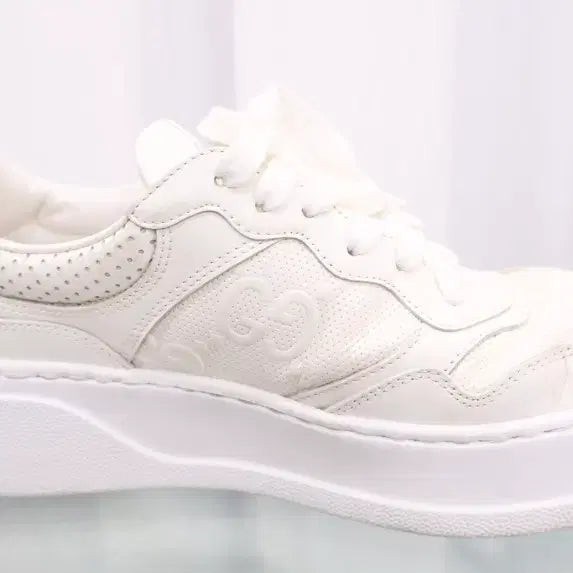 [BUNJANG] Gucci GG Embossed Sneakers / 구찌 GG 엠보스 스니커즈 운동화 669582