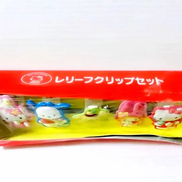 [BUNJANG] Sanrio My Melody &amp; Hello Kitty Clip Set / 산리오 캐릭터 집게 세트, 마이멜로디 집게,키티 집게