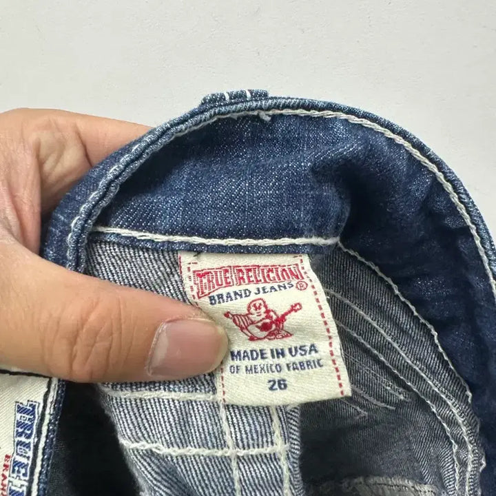[BUNJANG] True Religion Stitch Denim Jeans 26 / [만원 아라비아빈티지]트루릴리젼 스티치 데님 청바지 26