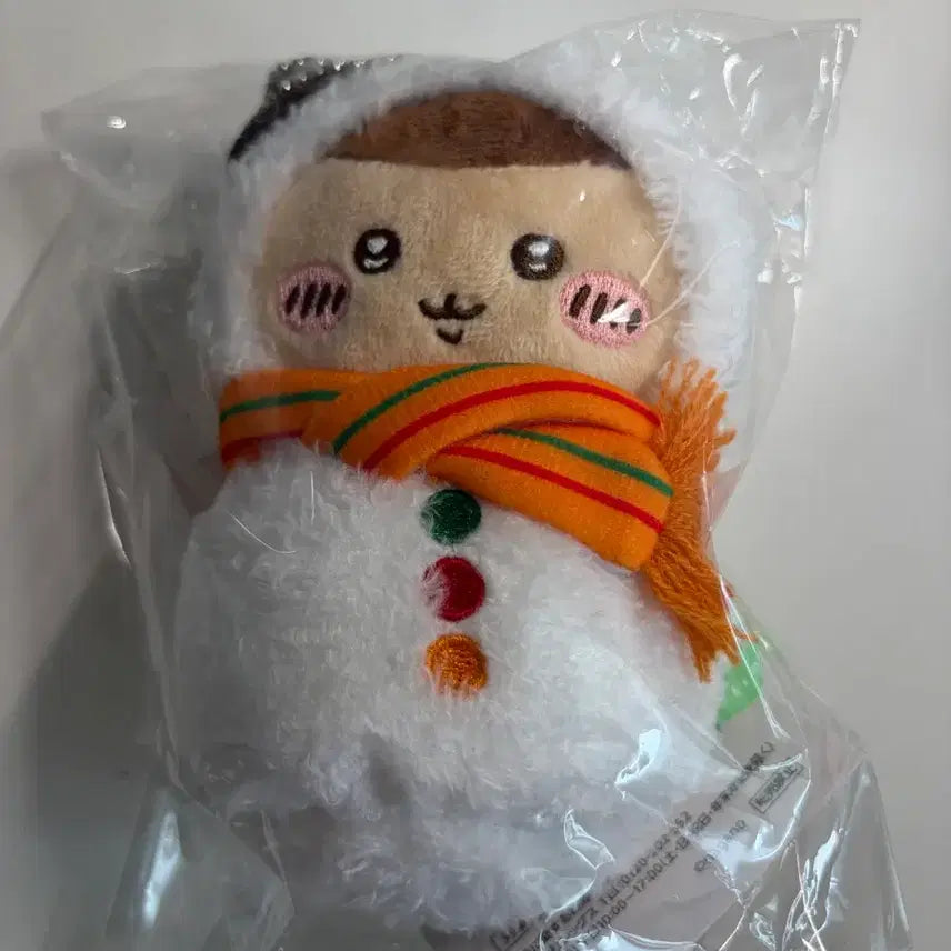 [SOLD OUT] 새제품) 치이카와 눈사람 쿠지 인형 E상 쿠리만쥬 키링