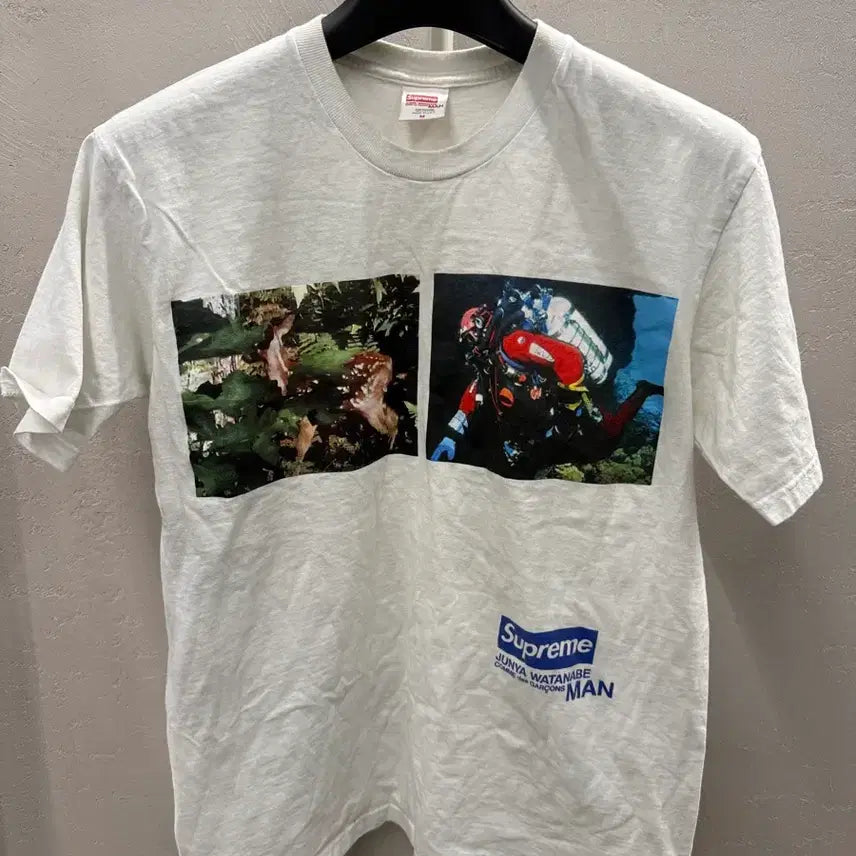 [BUNJANG] Supreme Junya Watanabe Man Diver T-Shirt M / 슈프림 준야 와타나베 맨 다이버 티셔츠 M