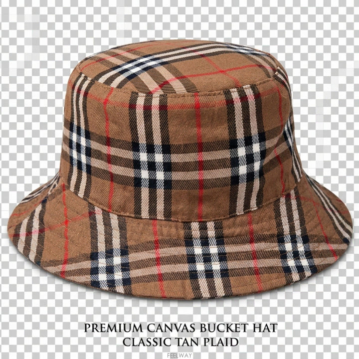 [BUNJANG] Burberry Vintage Check Bucket Hat / 명품 버버리(BURBERRY 정품)클래식체크 빈티지 버킷햇 페도라 모자