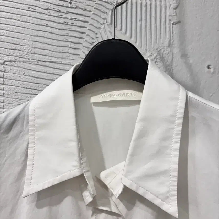 [BUNJANG] At the Bay, Cotton Crop Shirt / 앳더베이글 코튼 크롭 셔츠