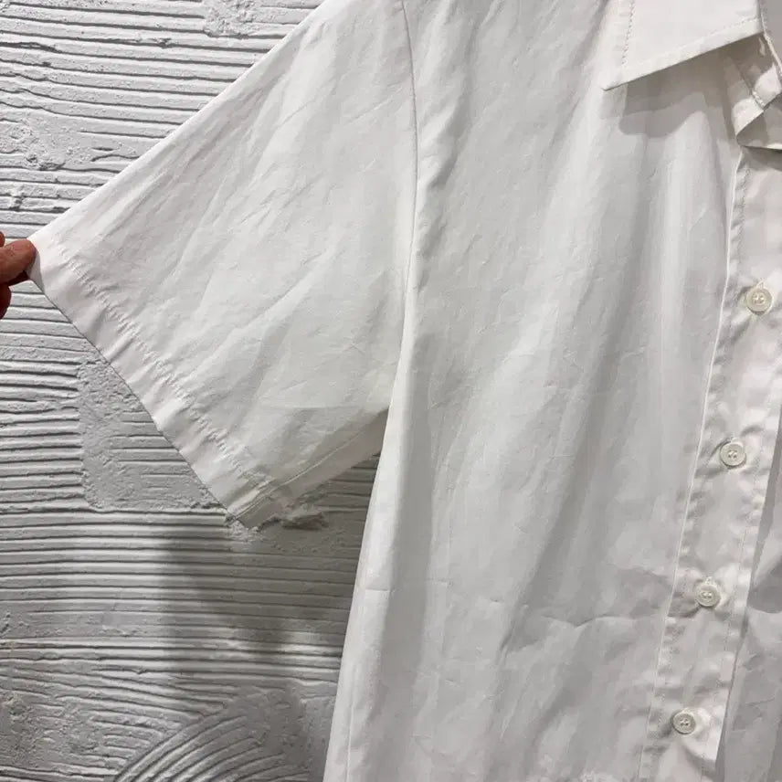 [BUNJANG] At the Bay, Cotton Crop Shirt / 앳더베이글 코튼 크롭 셔츠