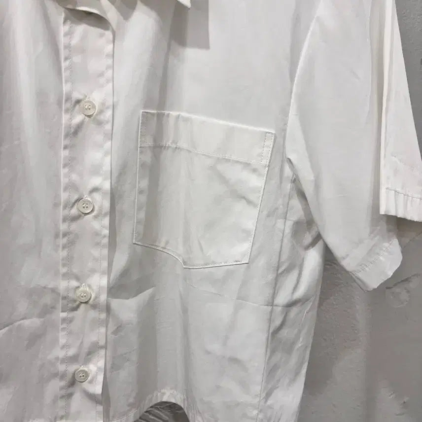 [BUNJANG] At the Bay, Cotton Crop Shirt / 앳더베이글 코튼 크롭 셔츠
