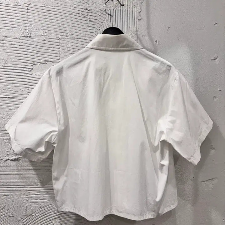 [BUNJANG] At the Bay, Cotton Crop Shirt / 앳더베이글 코튼 크롭 셔츠