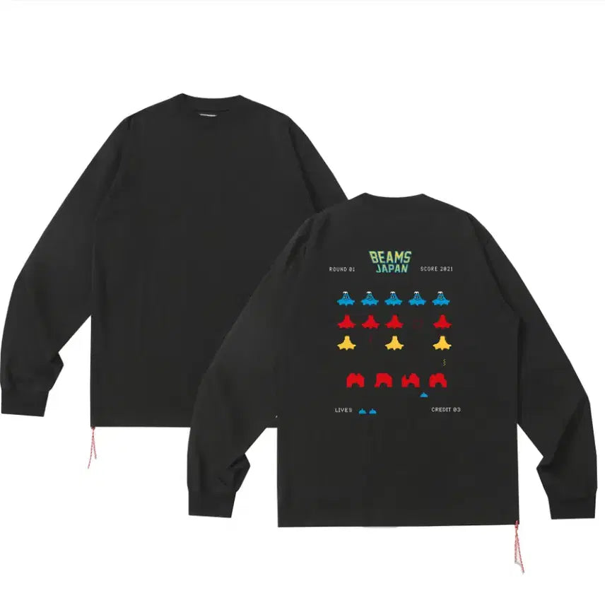 [BUNJANG] Beams Japan Over Printing Long Sleeve T-Shirt / 빔즈재팬 오버 프린팅 롱슬리브 12종 특가