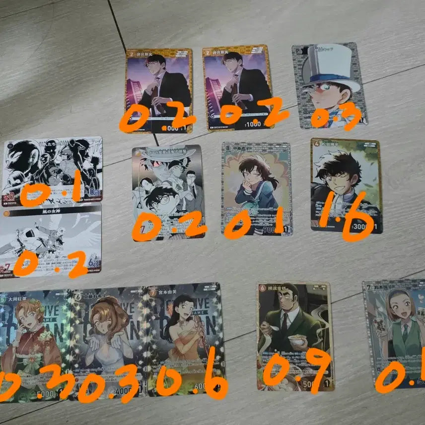 [BUNJANG] Detective Conan TCG Card Bundle Set / 코난 TCG 카드 양도