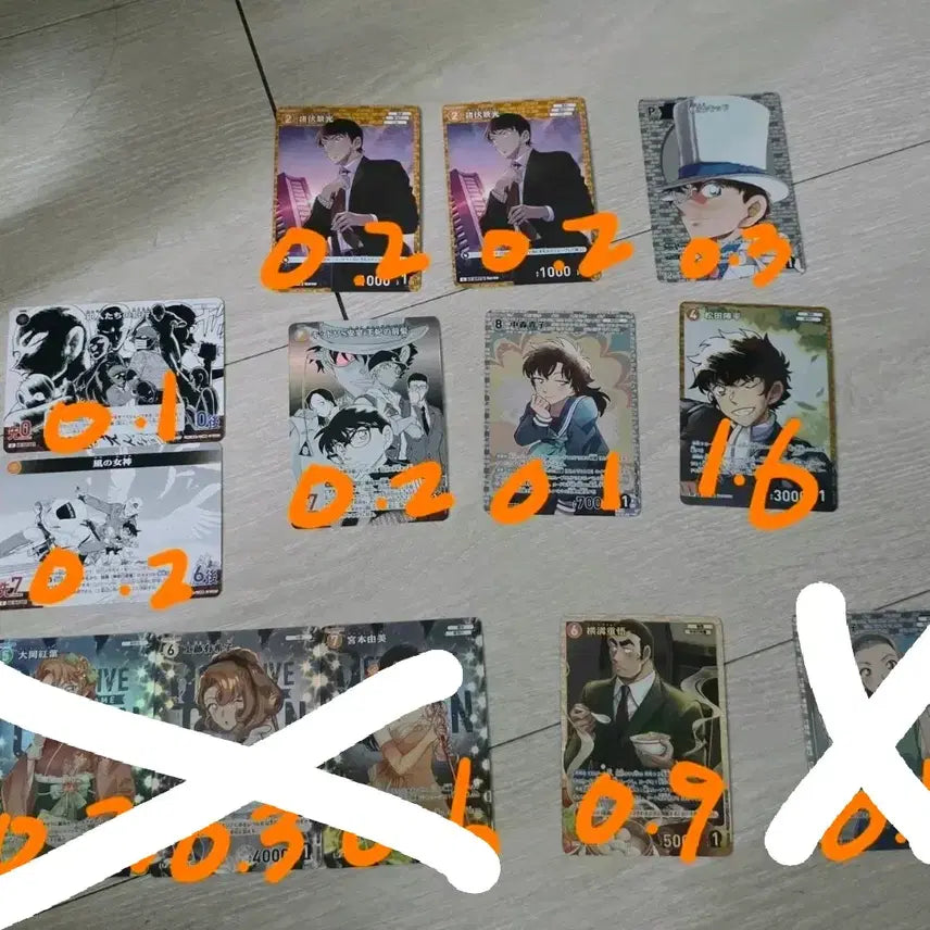[BUNJANG] Detective Conan TCG Card Bundle Set / 코난 TCG 카드 양도