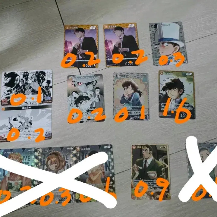 [BUNJANG] Detective Conan TCG Card Bundle Set / 코난 TCG 카드 양도