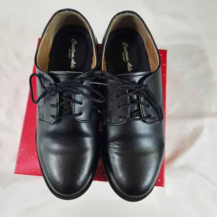 [BUNJANG] Customade 4.5cm Commando Derby Shoes / [260] 커스텀에이드 4.5cm 소가죽 코만도 더비 슈즈 구두 컴포트