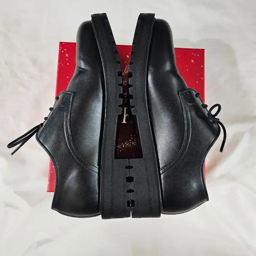 [BUNJANG] Customade 4.5cm Commando Derby Shoes / [260] 커스텀에이드 4.5cm 소가죽 코만도 더비 슈즈 구두 컴포트