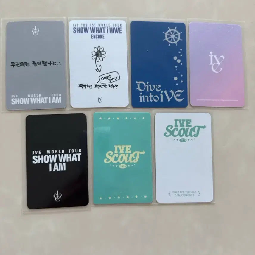 [BUNJANG] IVE An Yu-jin Photocard Set / 아이브 안유진 포카 세트 판매해요!(가격 내림)