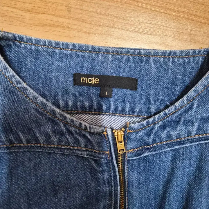 [BUNJANG] Maje Mini Denim Dress / 마쥬(1)미니원피스