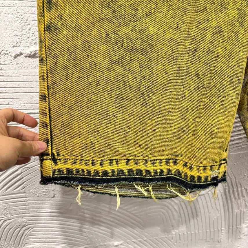 [SOLD OUT] ych 윤춘호 데님 반바지팬츠