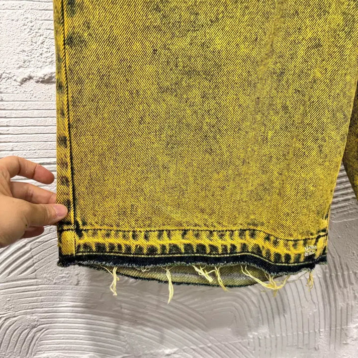 [SOLD OUT] ych 윤춘호 데님 반바지팬츠