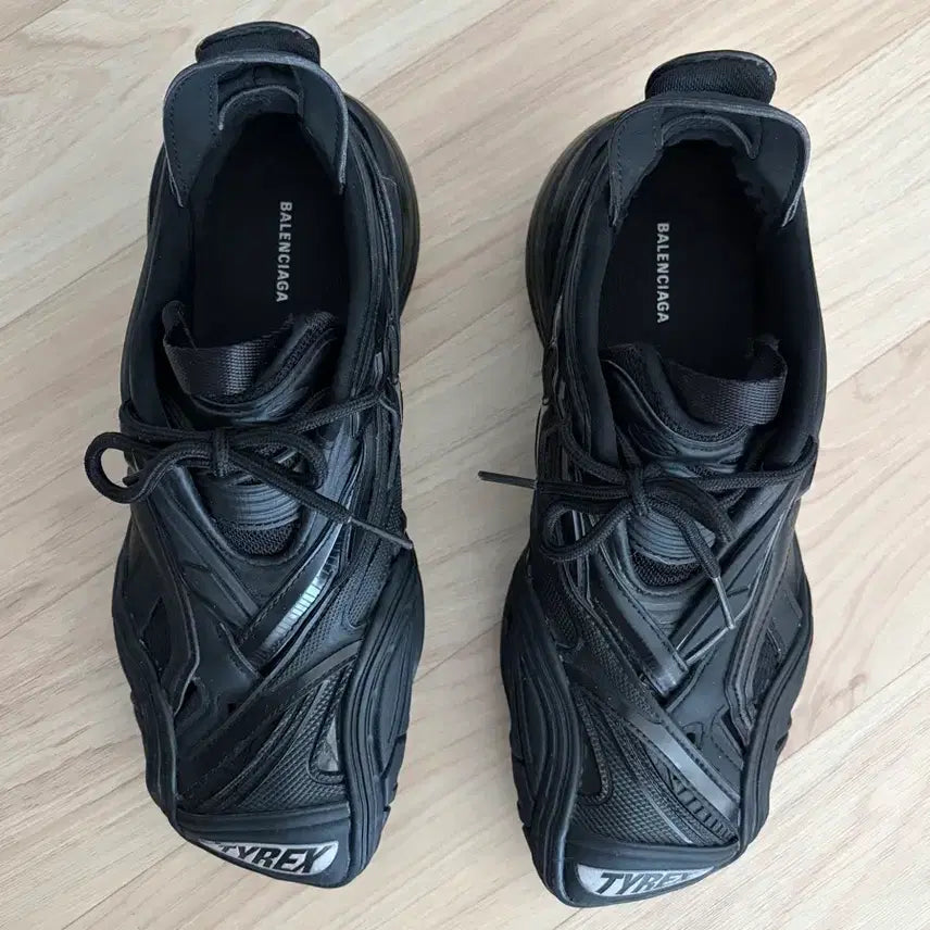 [BUNJANG] Balenciaga Tyrex Black Sneakers / 발렌시아가 tyrex 타이렉스 블랙 37
