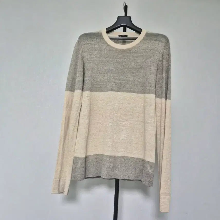 [BUNJANG] Theory M Linen Blend Knit Sweater / 띠어리 M 마 린넨 스판 니트 M-긴팔-726