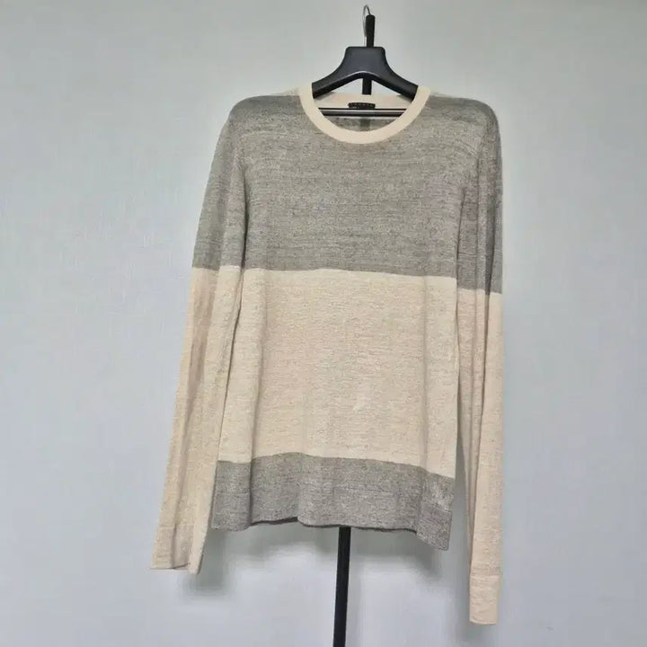 [BUNJANG] Theory M Linen Blend Knit Sweater / 띠어리 M 마 린넨 스판 니트 M-긴팔-726