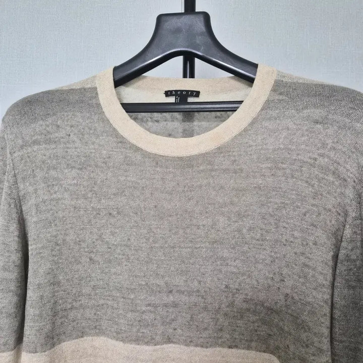 [BUNJANG] Theory M Linen Blend Knit Sweater / 띠어리 M 마 린넨 스판 니트 M-긴팔-726
